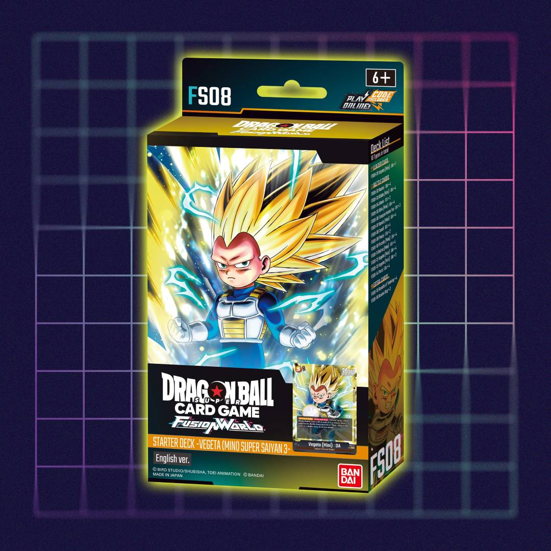 Dragon Ball Fusion World FS08 Starter Deck Vegeta (Mini) Super Saiyan 3 - English