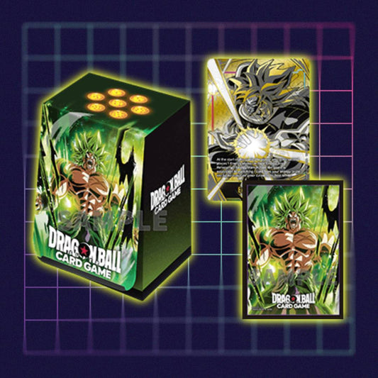 Dragon Ball Fusion World Official Card Case & Sleeve Set 04 Broly - Englisch