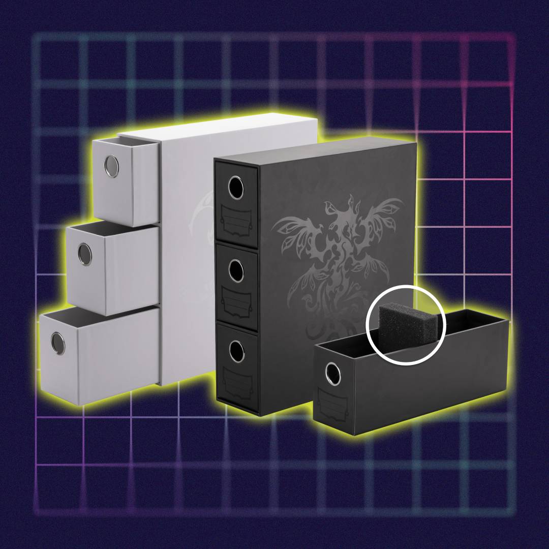 Dragon Shield Fortress Card Drawes