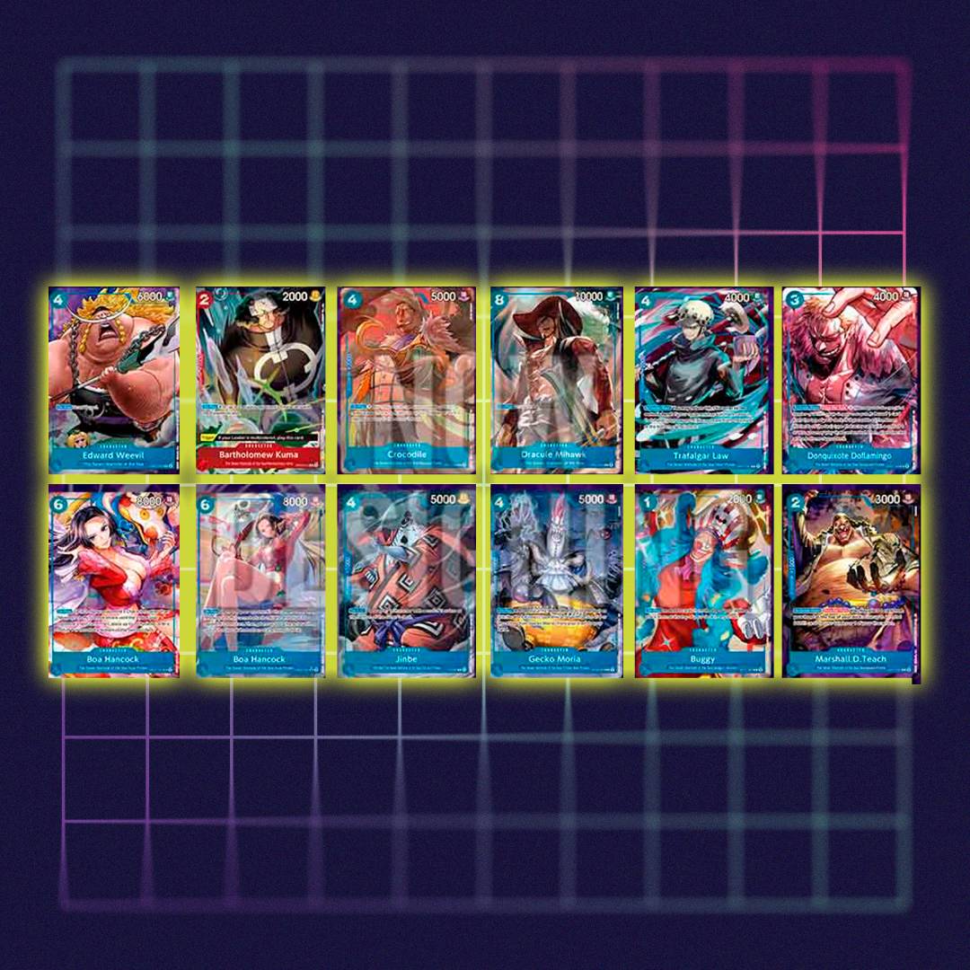 One Piece Card Game Seven Warlords of the Sea Binder Set - Englisch