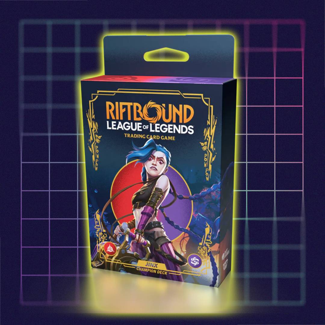 Riftbound: League of Legends TCG Origins Champion Deck Jinx - Englisch