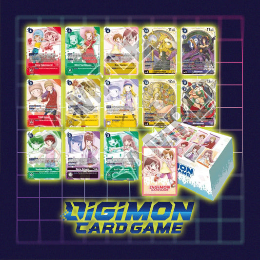 Digimon Card Game PB18 Premium Heroine Set - Englisch