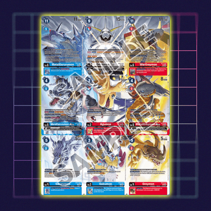 Digimon Card Game PB19 Omnimon Binder Set - Englisch