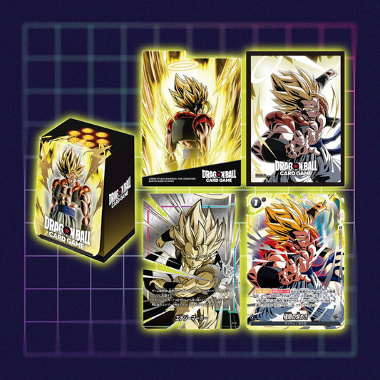 Dragon Ball Fusion World Official Card Case & Sleeve Set 03 Gogeta - Englisch