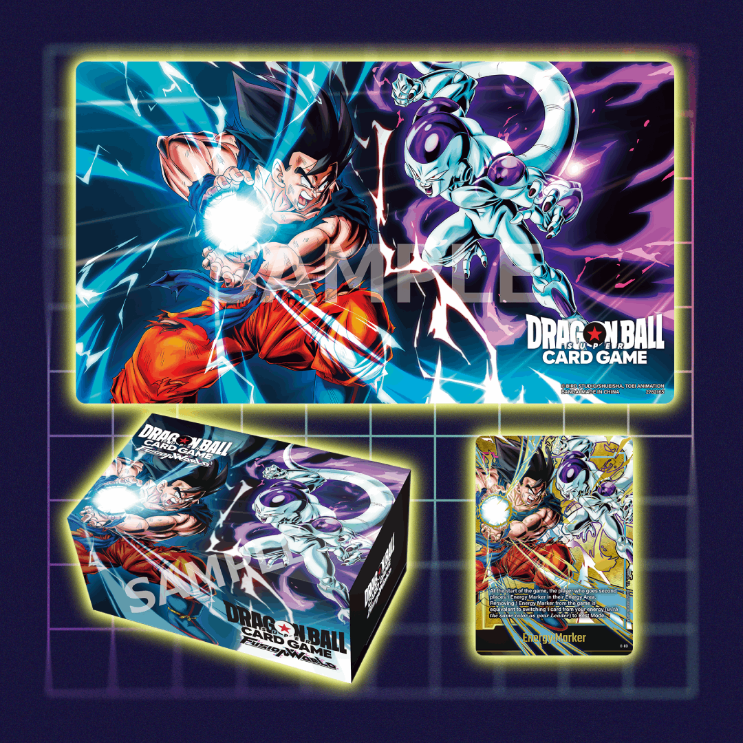 Dragon Ball Super Fusion World Accessories Set 01 Son Goku vs Frieza - Englisch