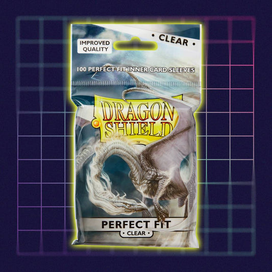 Dragon Shield Perfect Fit Sleeves - Clear