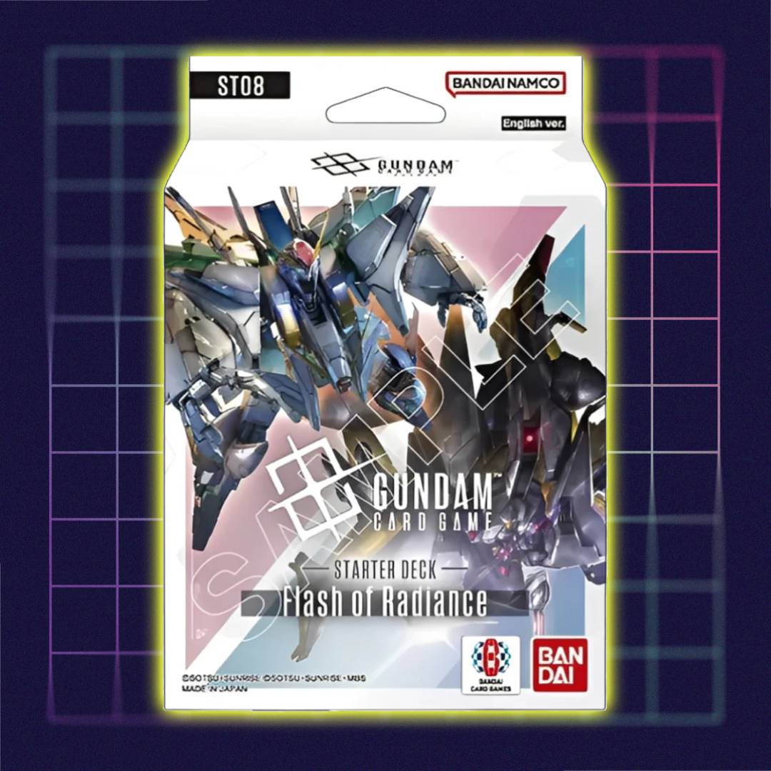 Gundam Card Game ST08 Starter Deck Flash of Radiance - Englisch