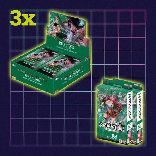 One Piece Card Game OP12 ST24 Player's Bundle