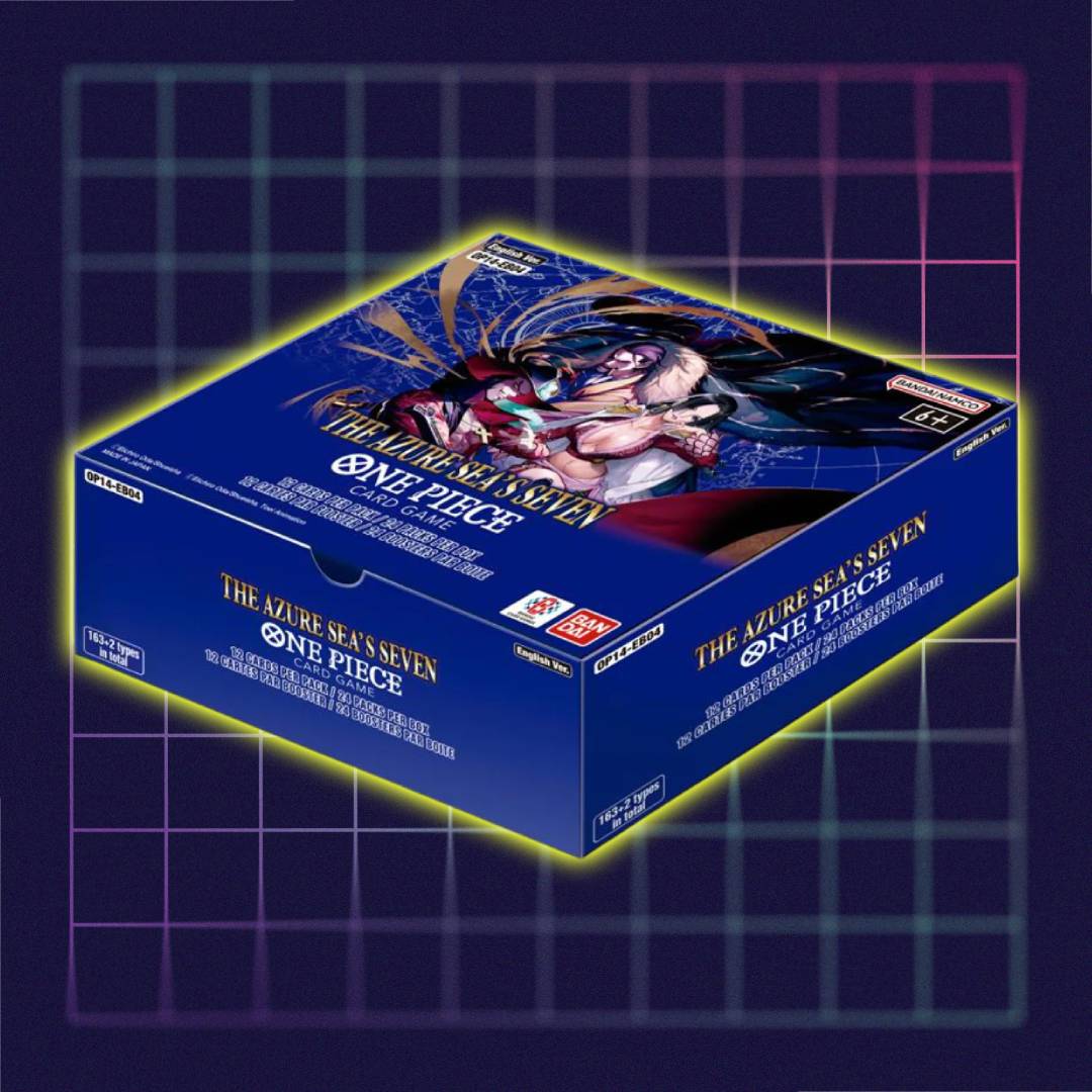 One Piece Card Game OP14 The Azure Sea’s Seven Display - Englisch