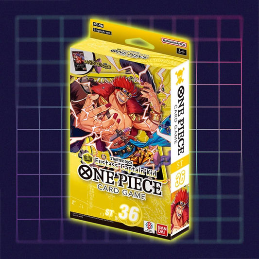 One Piece Card Game ST36 Starter Deck Eustass Captain Kid - Englisch - max 2 per Person
