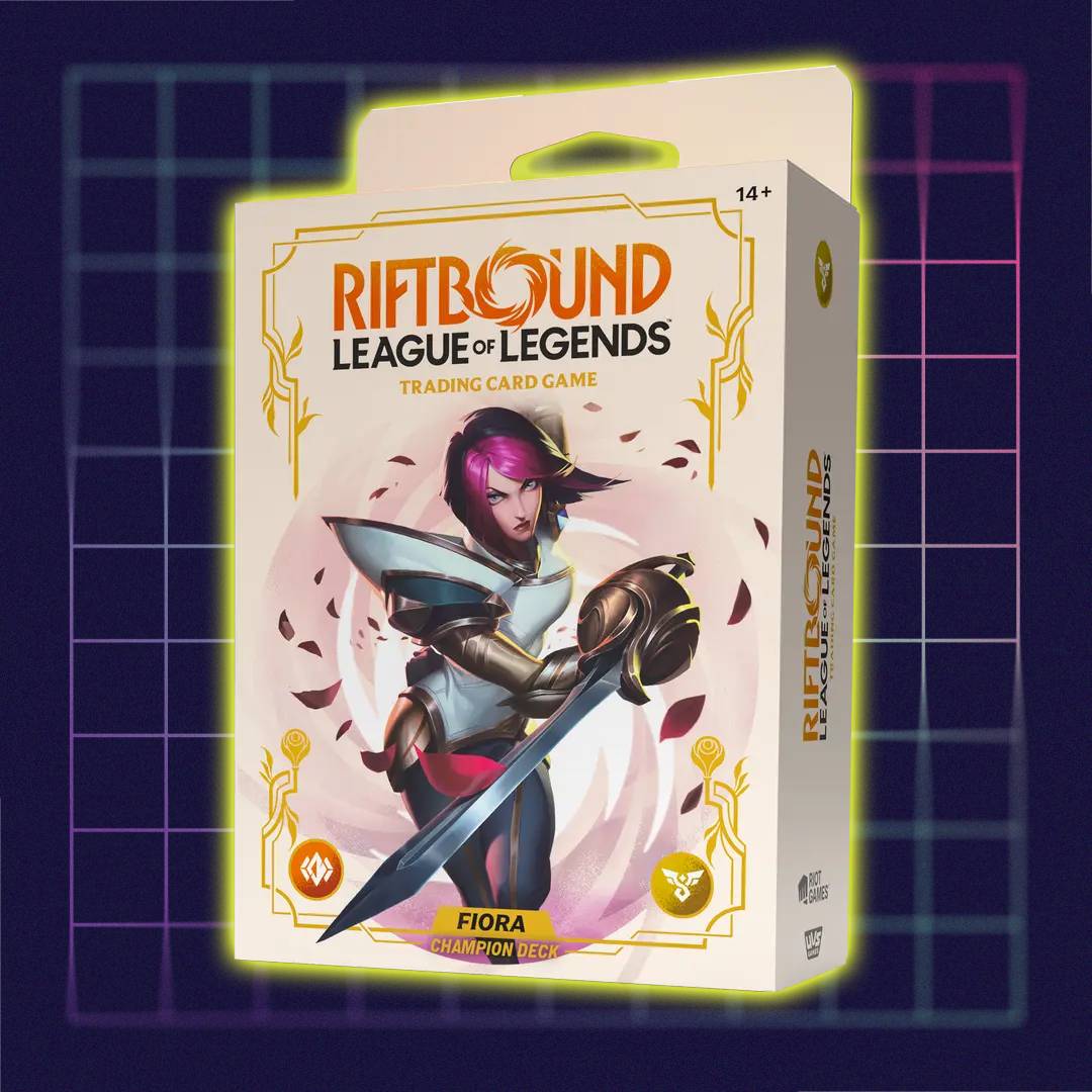 Riftbound League of Legends TCG Spiritforged Champion Deck Fiora - Englisch - Max 2 pro Person