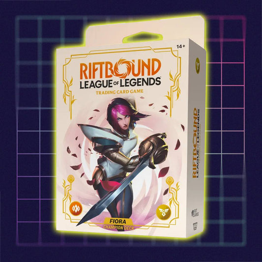 Riftbound League of Legends TCG Spiritforged Champion Deck Fiora - Englisch - Max 2 pro Person