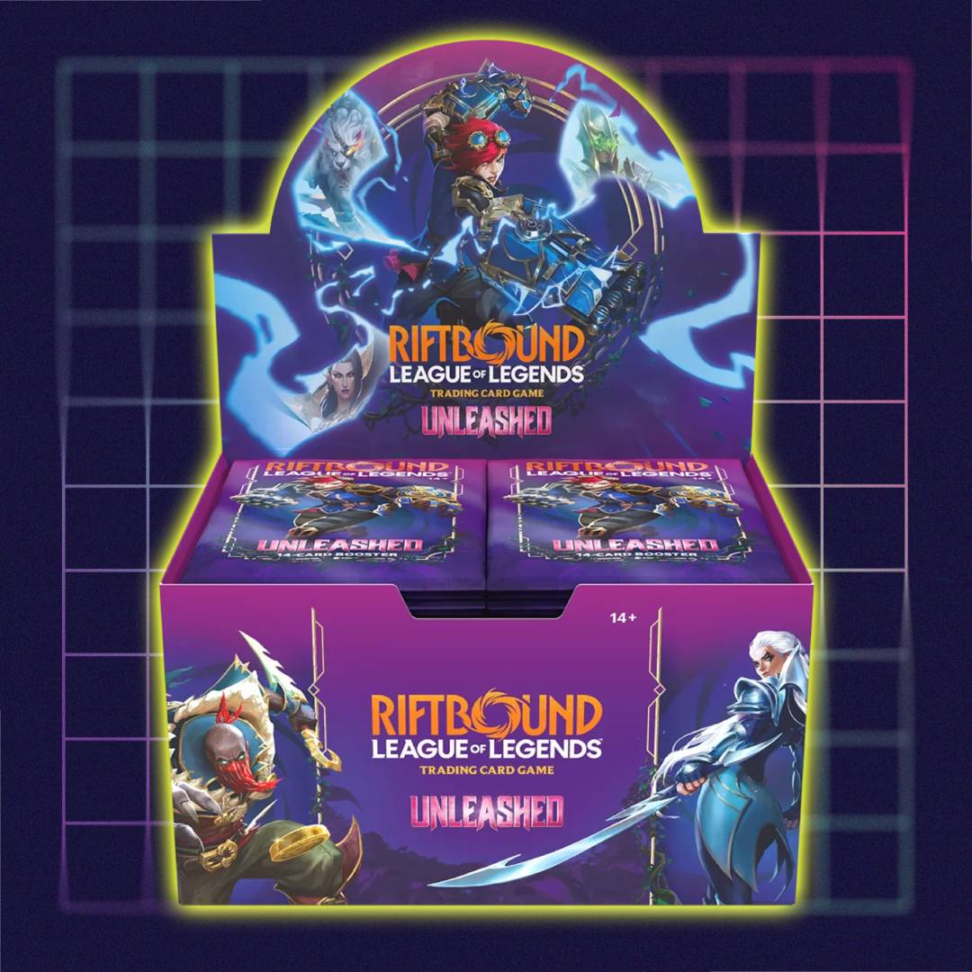 Riftbound League of Legends TCG Unleashed - Englisch - Max 6 per Person