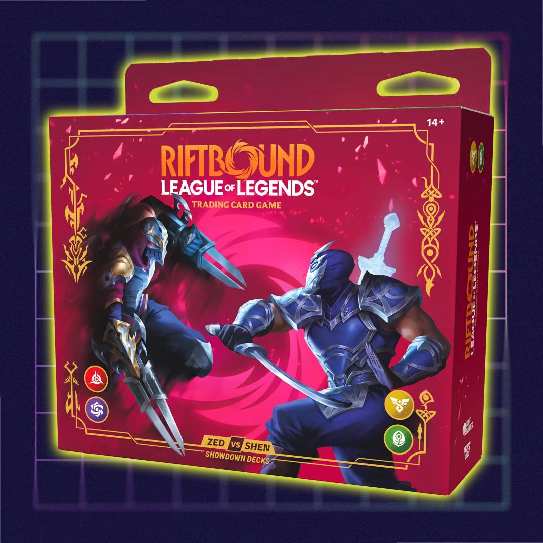 Riftbound TCG Vendetta Showdown Deck Zed vs Shen - Englisch